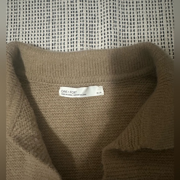 Oak and Fort Crop Sweater - Picture 3 of 4